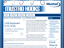 Tablet Screenshot of mustadhooks.net